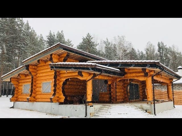 Рубленая Кедровая Баня. Отделка и инженерные коммуникации.